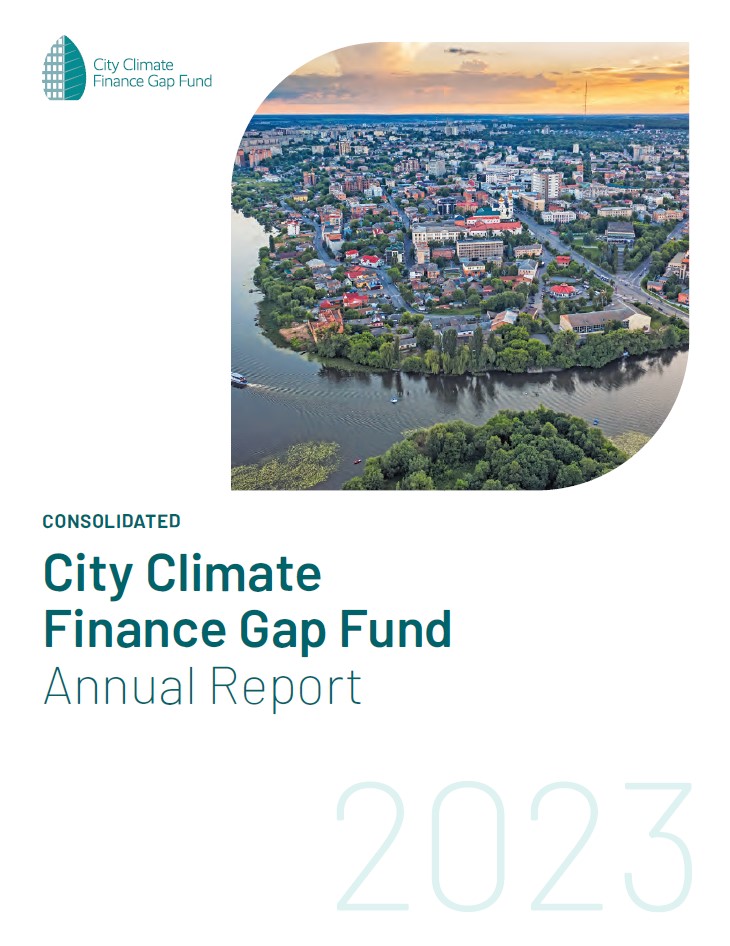 The City Climate Finance Gap Fund - EIB Annual Report 2023 consolidated thumbnail